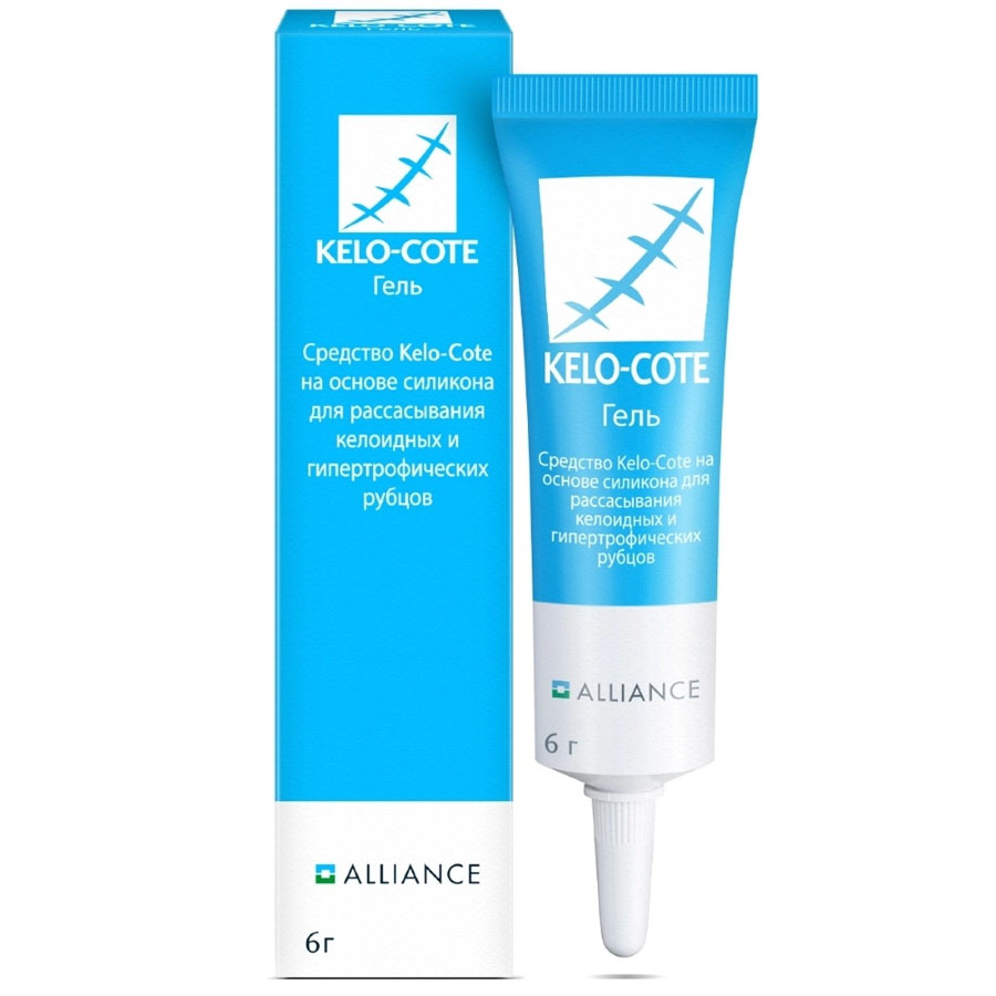 Кело-Коут гель для рассасывания келоидных и гипертрофических рубцов, 6г