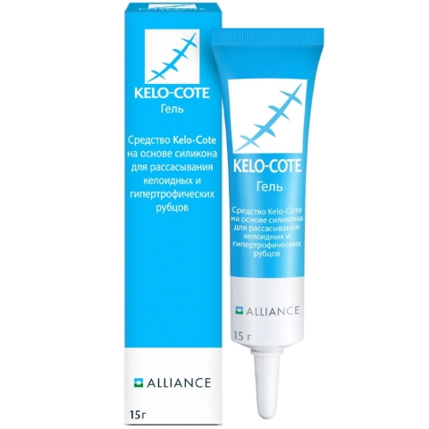 Кело-Коут гель для рассасывания келоидных и гипертрофических рубцов, 15г