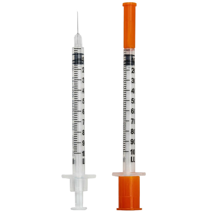 Шприц инсулин 1мл U-100 №1