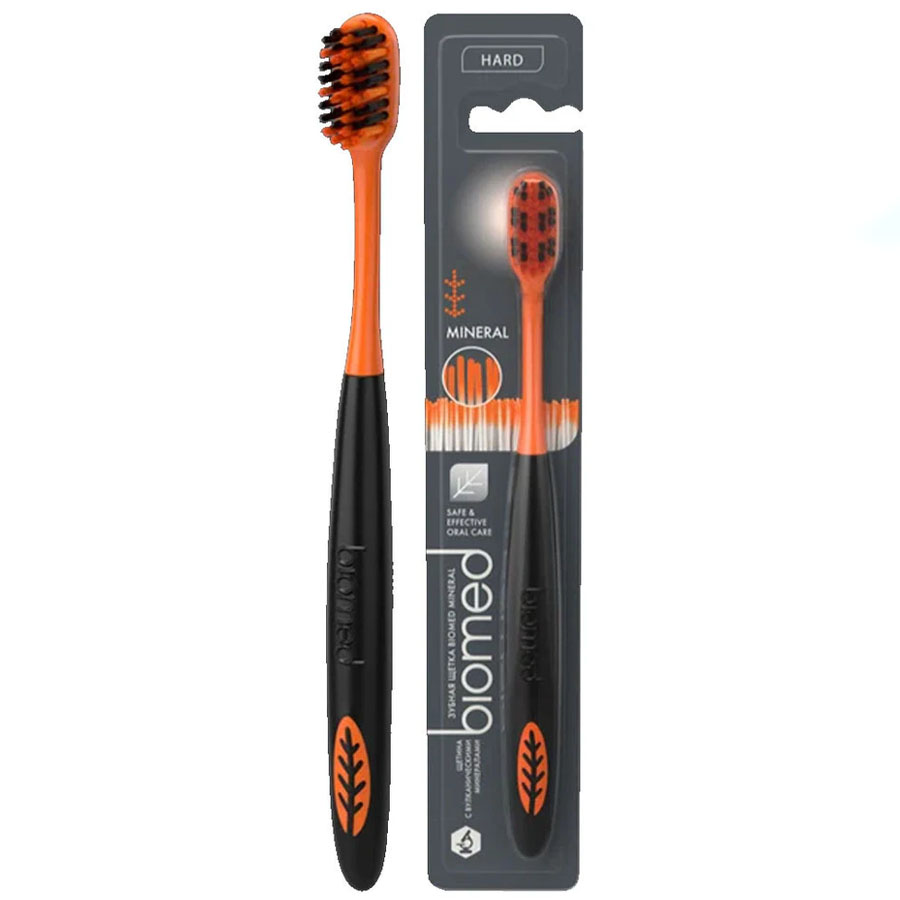 Биомед Минерал зубная щетка Жесткая