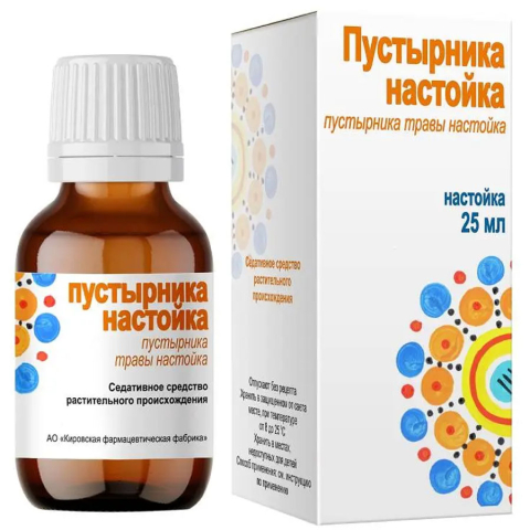 Пустырника настойка флакон, 25 мл