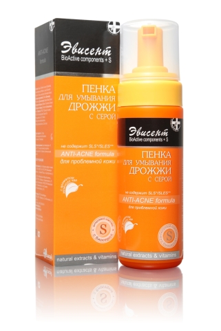 ЭВИСЕНТ 160МЛ ПЕНКА Д/УМЫВАНИЯ Д/ПРОБЛЕМНОЙ КОЖИ