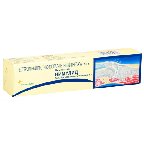 Нимулид 1% гель, 30г