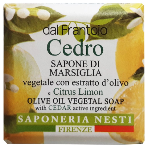 Нести Данте мыло цедра лимона dal frantoio cedro, 100г