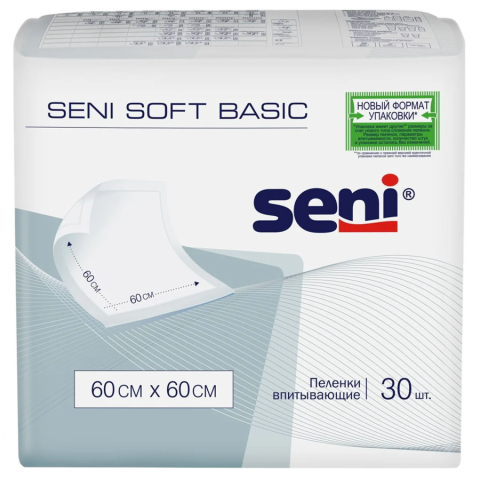 Сэни софт пеленки гигиенические 60x60 cм 30 шт.