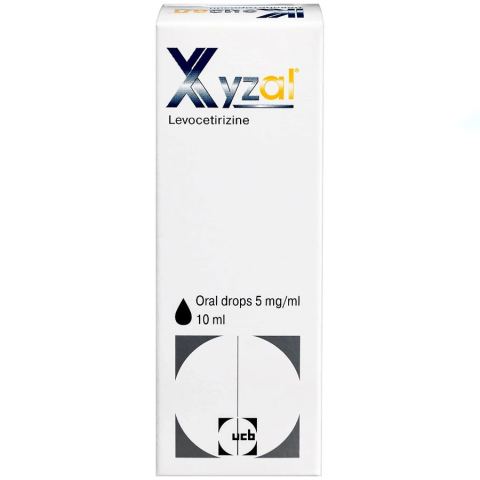 Ксизал 5 мг/мл капли для приема внутрь флакон, 10 мл