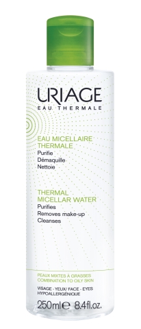 Урьяж/Uriage вода очищающая для жирной и комбинированной кожи, 250мл 