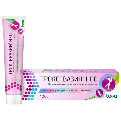 Троксевазин Нео гель для наружного применения, 100г