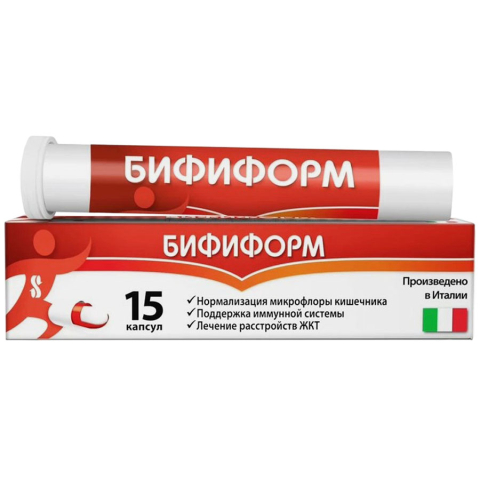 Бифиформ капсулы, 15 шт.