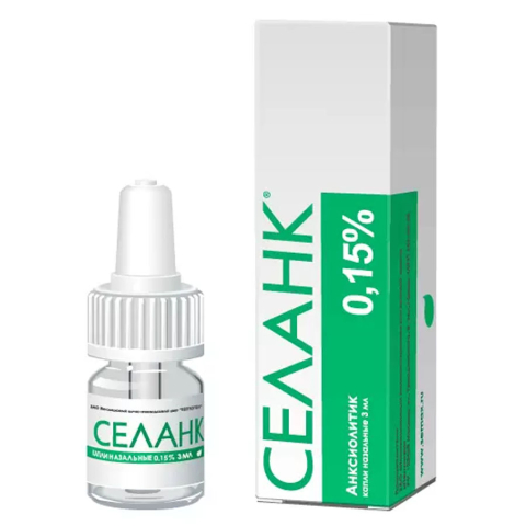 Селанк 0,15% капли назальные флакон-капельница, 3 мл