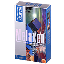 Мелаксен таблетки покрыт.плен.об. 3 мг, 12 шт