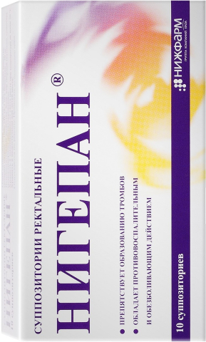 НИГЕПАН N10 СУПП.РЕКТ.
