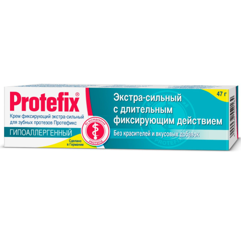 Протефикс 40мл крем фиксирующий экста-сильный гипоаллергенный