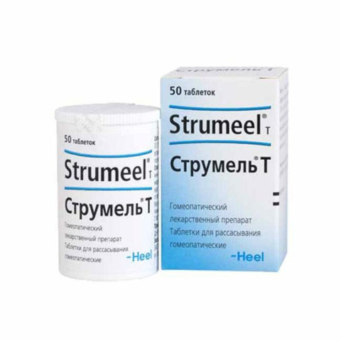 СТРУМЕЛЬ Т N50 ТАБЛ.ГОМЕОПАТИЧЕСКИЕ Д/РАСС.