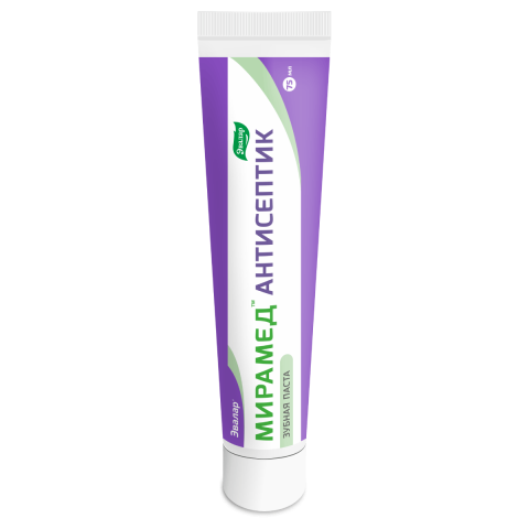 Мирамед Антисептик зубная паста, 75 мл