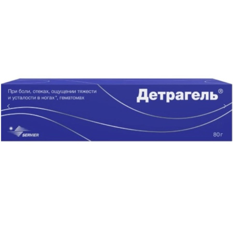 Детрагель 80г гель туба