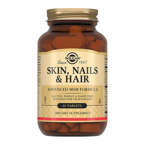 Solgar / Солгар для кожи, ногтей и волос, таблетки, 60 шт.