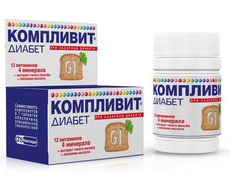 Компливит диабет таблетки, 30 шт.