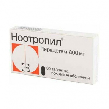 НООТРОПИЛ 800МГ N30 ТАБЛ.П.О.