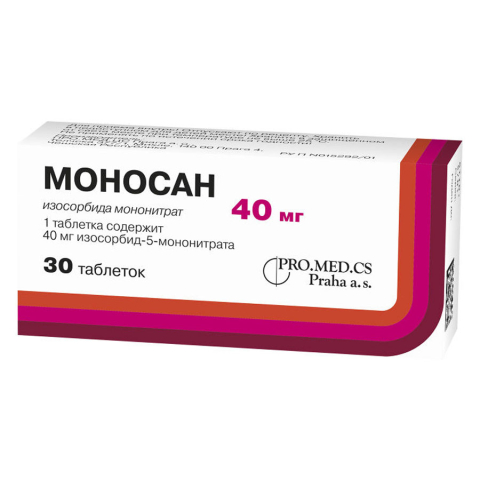 Моносан 40мг N30 табл.