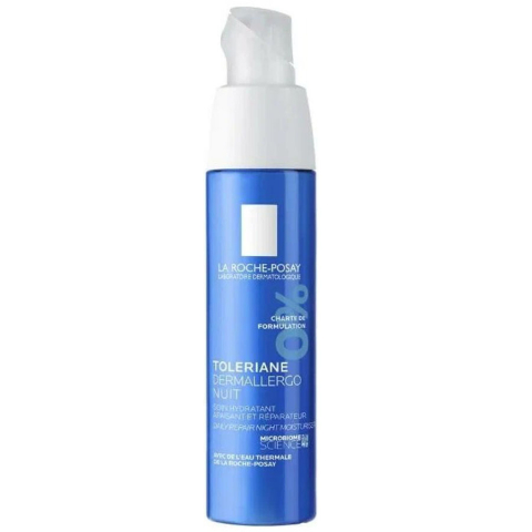 La Roche-Posay Toleriane Dermallergo ночной уход для кожи склонной к аллергии, 40 мл