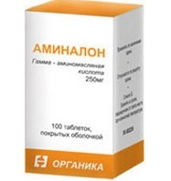 АМИНАЛОН 0.25Г N100 ТАБЛ.П.О.