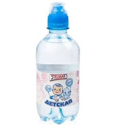 Стэлмас 0,33 л. вода детская питьевая спорт