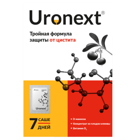 Уронекст саше для приема внутрь, 7 шт.