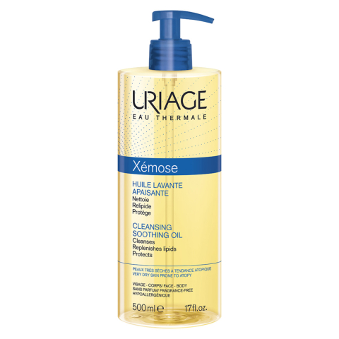Урьяж Ксемоз масло очищающее успокаивающее, 500 мл