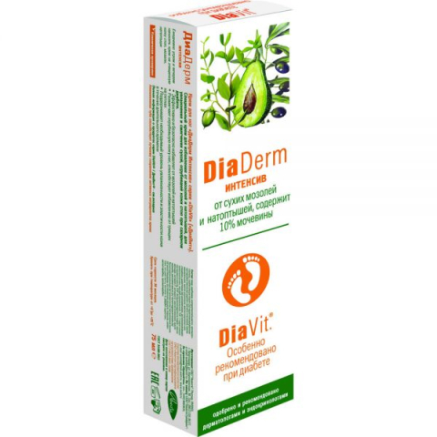 Диадерм крем для ног интенсив, 75 мл