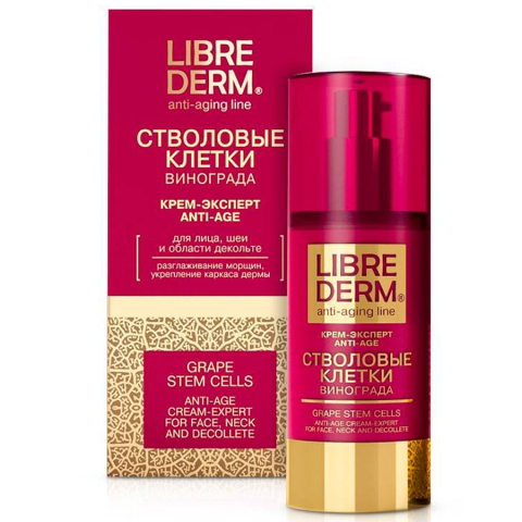 Librederm Стволовые клетки винограда Крем-эксперт Anti-age, 50 мл