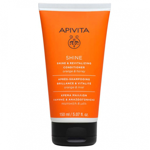 Апивита кондиционер блеск & жизненная сила с апельсином и медом, 150 мл