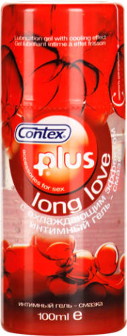Контекс (Contex) гель-смазка Long Love с охлаждающим эффектом, 100 мл