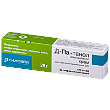 Д-ПАНТЕНОЛ НОВАТЕНОЛ 5% 25Г КРЕМ