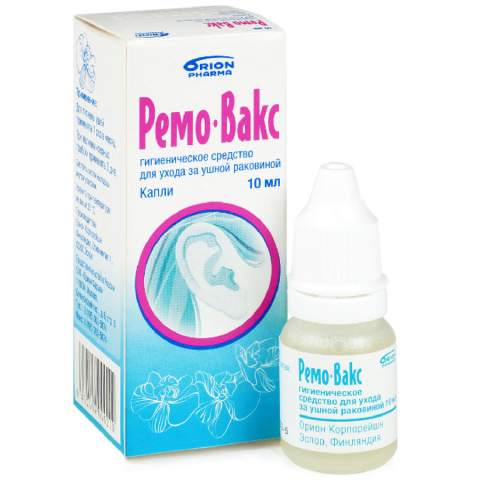 Ремо-вакс капли ушные, 10 мл
