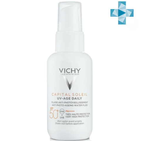 Виши Капсолей дэйли флюид SPF50+ UV-эйдж, 40 мл