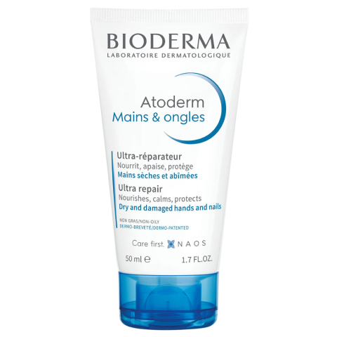 Bioderma Atoderm крем для рук и ногтей, 50 мл