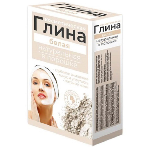 Глина белая косметическая 100 гр