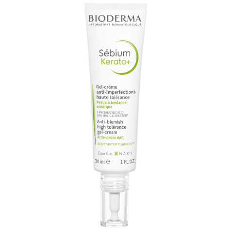 Bioderma Sebium kerato+ гель-крем, 30 мл