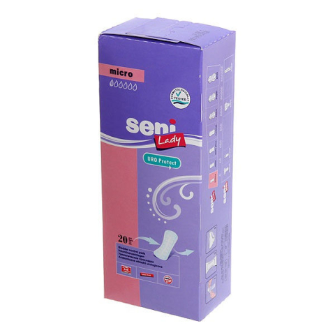 Сени леди микро прокладки урологические, 20 шт.