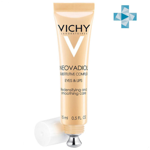 Виши Неовадиол Gf крем-уход для контура глаз и губ в период менопаузы, 15 мл