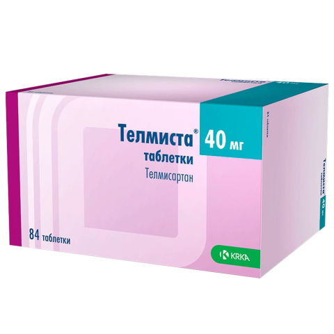 Телмиста 40 мг таблетки, 84 шт.